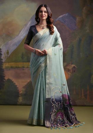 Picture of Beauteous Silk Off White Saree