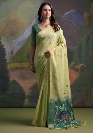 Picture of Ravishing Silk Tan Saree