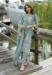 Picture of Organza Light Slate Grey Readymade Salwar Kameez