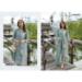 Picture of Organza Light Slate Grey Readymade Salwar Kameez