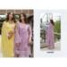 Picture of Comely Organza Rosy Brown Readymade Salwar Kameez