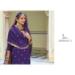 Picture of Chiffon Dark Slate Blue Readymade Salwar Kameez