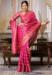 Picture of Fine Organza Deep Pink Saree