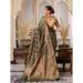 Picture of Statuesque Organza Dark Olive Green Saree