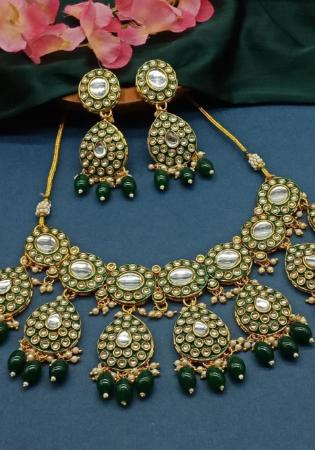 Picture of Stunning Dark Green Necklace Set