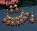 Picture of Ravishing Maroon Necklace Set