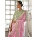 Picture of Bewitching Chiffon Pale Violet Red Saree