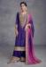 Picture of Chiffon & Silk Purple Readymade Salwar Kameez