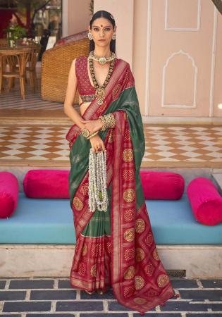 Picture of Fascinating Silk Dark Slate Grey Saree