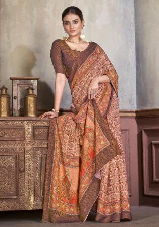 Picture of Graceful Silk Grey Saree