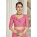 Picture of Pretty Chiffon Hot Pink Saree