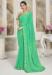 Picture of Classy Chiffon Light Sea Green Saree