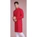 Picture of Alluring Rayon Crimson Kurtas