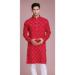 Picture of Alluring Rayon Crimson Kurtas