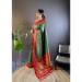 Picture of Stunning Silk Dark Sea Green Saree