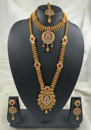 Picture of Wonderful Golden Rod Necklace Set