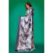 Picture of Elegant Silk Light Slate Grey Saree