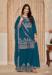 Picture of Splendid Chiffon Purple Straight Cut Salwar Kameez