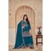 Picture of Splendid Chiffon Purple Straight Cut Salwar Kameez