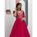 Picture of Sightly Georgette Light Coral Readymade Gown