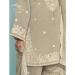 Picture of Sublime Silk Rosy Brown Straight Cut Salwar Kameez