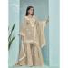 Picture of Sublime Silk Rosy Brown Straight Cut Salwar Kameez