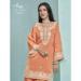 Picture of Marvelous Silk Sandy Brown Straight Cut Salwar Kameez