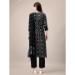 Picture of Pleasing Rayon Black Readymade Salwar Kameez