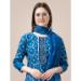 Picture of Pretty Rayon Midnight Blue Readymade Salwar Kameez