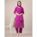 Picture of Enticing Rayon Deep Pink Readymade Salwar Kameez