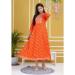 Picture of Delightful Rayon & Cotton Crimson Kurtis And Tunic