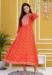 Picture of Pleasing Rayon & Cotton Light Pink Kurtis And Tunic