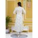 Picture of Rayon & Cotton White Readymade Salwar Kameez