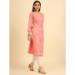 Picture of Admirable Cotton Light Pink Kurtis & Tunic