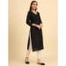 Picture of Classy Cotton Black Kurtis & Tunic