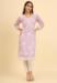 Picture of Sublime Georgette Plum Kurtis & Tunic