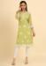 Picture of Magnificent Georgette Spring Green Kurtis & Tunic