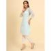 Picture of Graceful Georgette Powder Blue Kurtis & Tunic