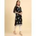 Picture of Comely Georgette Black Kurtis & Tunic