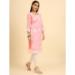 Picture of Appealing Georgette Pink Kurtis & Tunic