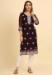 Picture of Fascinating Georgette Dark Olive Green Kurtis & Tunic