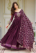 Picture of Chiffon & Cotton Saddle Brown Readymade Gown