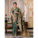 Picture of Superb Organza Teal Saree