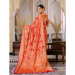 Picture of Nice Organza Indian Red Saree