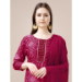 Picture of Magnificent Rayon Deep Pink Readymade Salwar Kameez