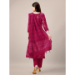 Picture of Magnificent Rayon Deep Pink Readymade Salwar Kameez