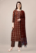 Picture of Ravishing Rayon Maroon Readymade Salwar Kameez