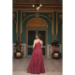 Picture of Grand Georgette Indian Red Readymade Gown