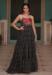 Picture of Appealing Georgette Black Readymade Gown