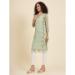 Picture of Radiant Georgette Dark Sea Green Kurtis & Tunic